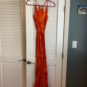 C&C California maxi dress with optional tie waist